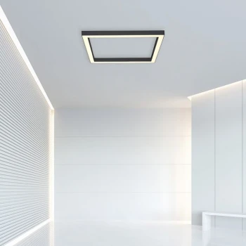 Lampa sufitowa antracytowa LED PURE-LINES 6022-13 - Paul Neuhaus