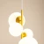 Lampa designerska wisząca BLOOM 4 MUSTARD 1091L14 - Aldex