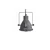 Lampa loft wisząca TOBRUK szara AZ1585 - Azzardo