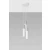 Lampa nad stół wisząca nowoczesna BORGIO 3P biały SL.1080 - Sollux