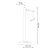 Lampa biurkowa RING czarna SL.1091 - Sollux
