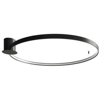 Plafon nowoczesny Ring RIO 110 czarny Moduł LED 3000K TH.134 - Thoro