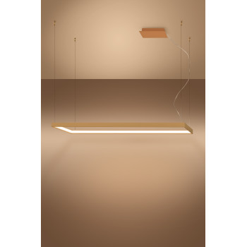 Żyrandol TUULA L złoty Moduł LED 3000K TH.167 - Thoro