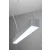 Lampa wisząca biurowa PINNE 117 szara 3000K TH.067 - Thoro