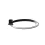 Plafon nowoczesny Ring RIO 78 czarny Moduł LED 3000K TH.130 - Thoro