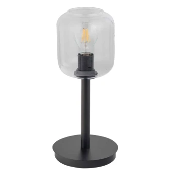 Lampa stołowa GLOSS czarny/transparenty 50262 - Sigma