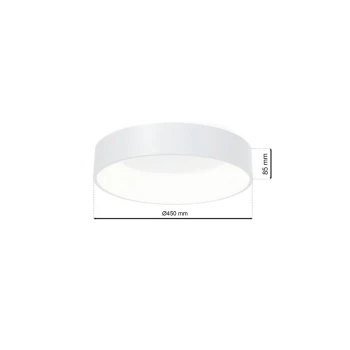 Lampa sufitowa nowoczesna Plafon nowoczesny LED OHIO ML232 Milagro