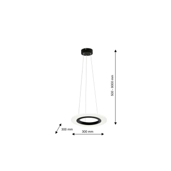 Lampa wisząca RING COSMO nowoczesna ML345 Milagro