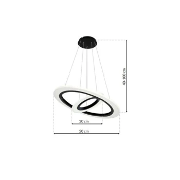 Lampa wisząca RING COSMO nowoczesna ML348 Milagro