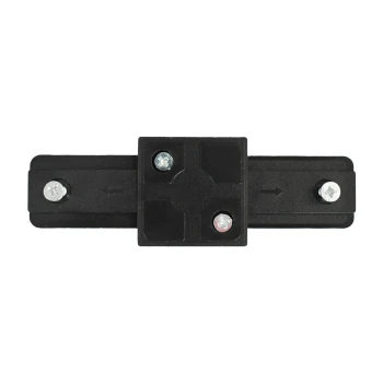 Złączka prosta do szyn 1F Connectors Black ML3923 - Milagro