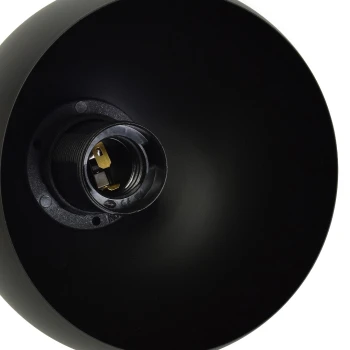 Lampa sufitowa nowoczesna DAMA BLACK 3xE27 MLP6560-Milagro