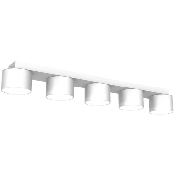 Lampa sufitowa nowoczesna DIXIE White 5xGX53 MLP7542-Milagro