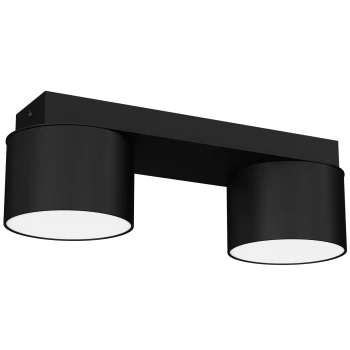 Lampa sufitowa nowoczesna DIXIE Black 2xGX53 MLP7544-Milagro