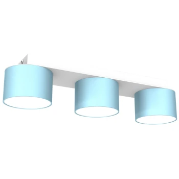 Lampa sufitowa nowoczesna DIXIE Blue-White 3xGX53 MLP7550-Milagro