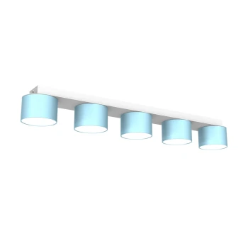 Lampa sufitowa nowoczesna DIXIE Blue-White 5xGX53 MLP7552-Milagro