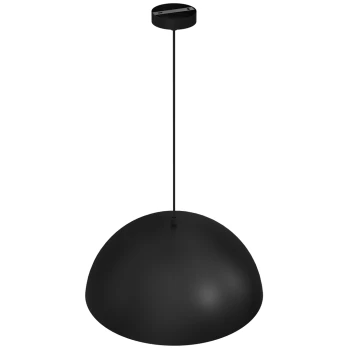 Lampa loft wisząca BETA BLACK-GOLD 1xE27 45cm MLP7973-Milagro