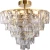 Lampa sufitowa kryształowa CHELSEA GOLD 6xE14 ML8812 - Milagro