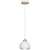Lampa drewniana wisząca DAMA WHITE 1xE27 MLP6440-Milagro